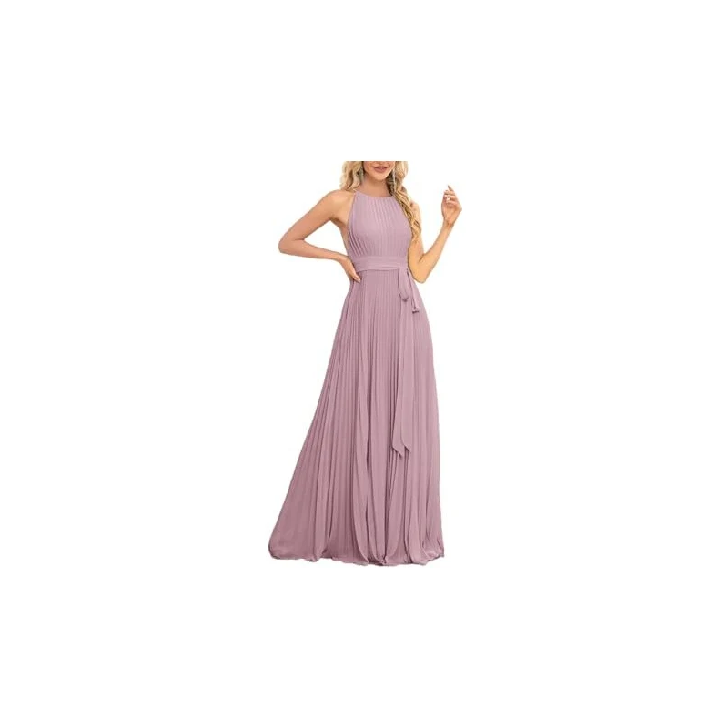 Abito Da Sera Lungo Donna Odizli - Sexy, Schiena Scoperta, Multiway Per Feste E Balli