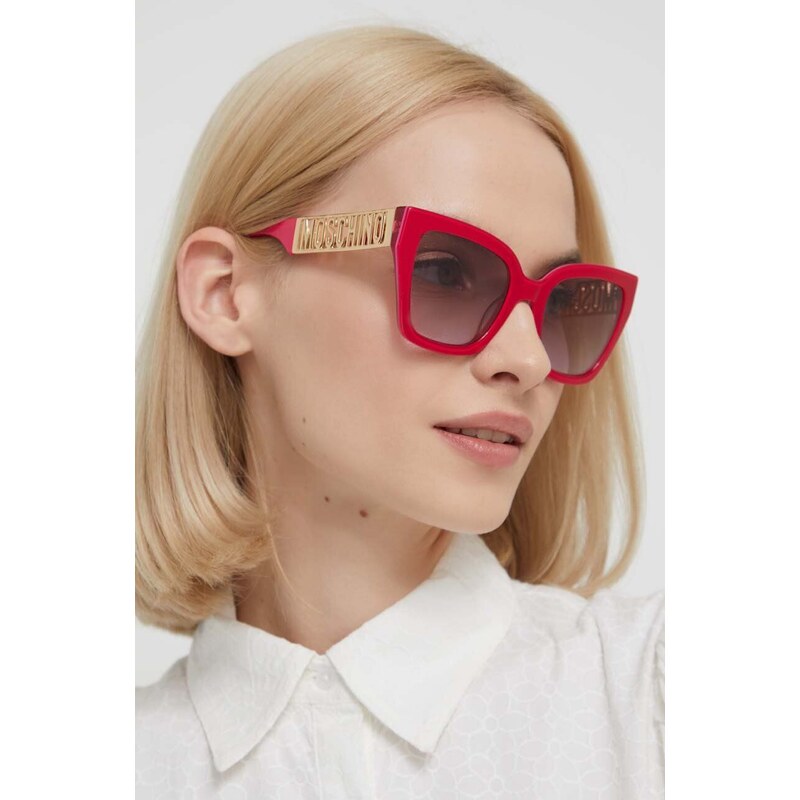 Moschino occhiali da sole donna colore rosa