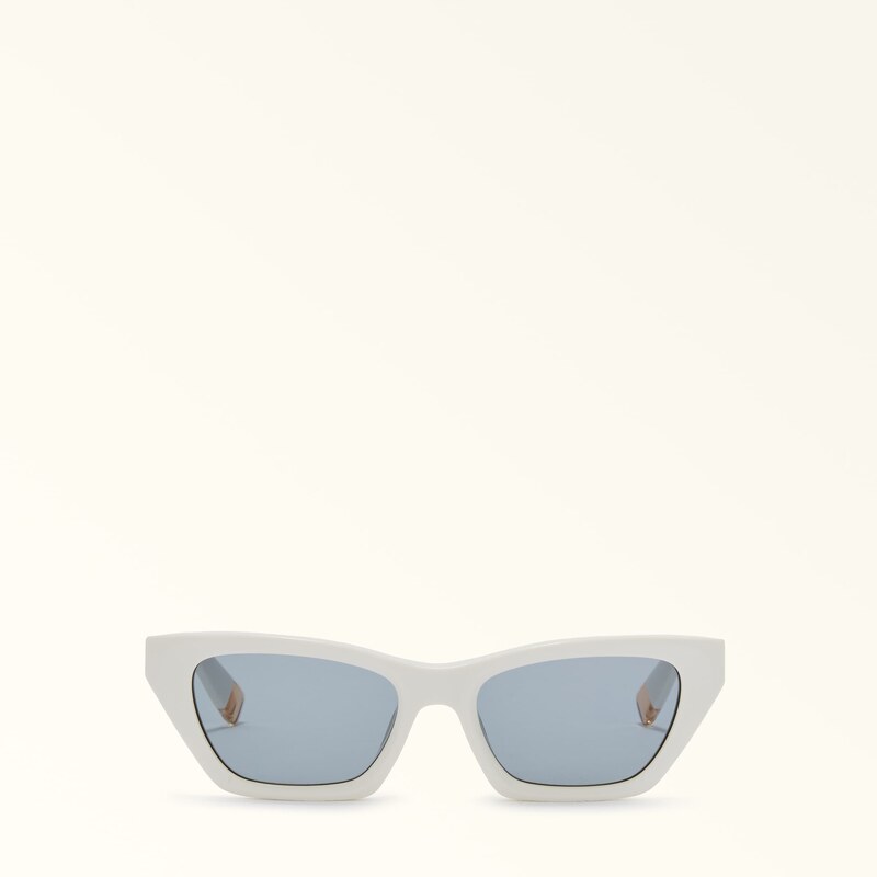 Furla Sunglasses Occhiali Da Sole Marshmallow Bianco Acetato Donna