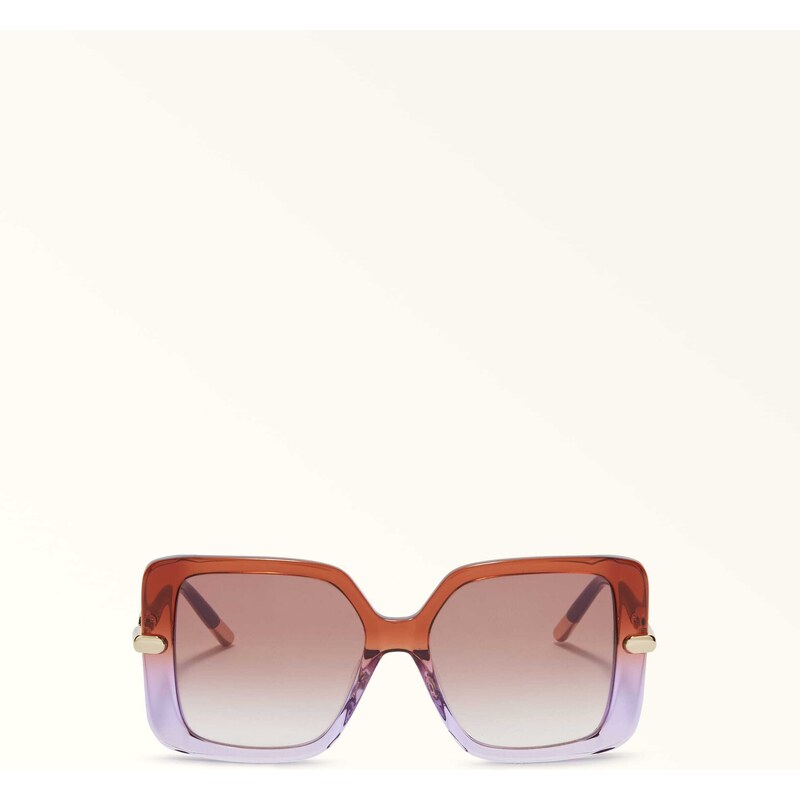Furla Sunglasses Occhiali Da Sole Alba Rosa Acetato + Metallo + Nylon Donna