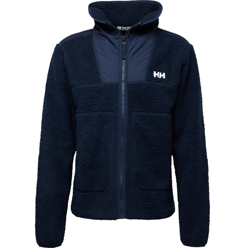 HELLY HANSEN Giacca donna mid layer CREW con cappuccio / bianco | SVB