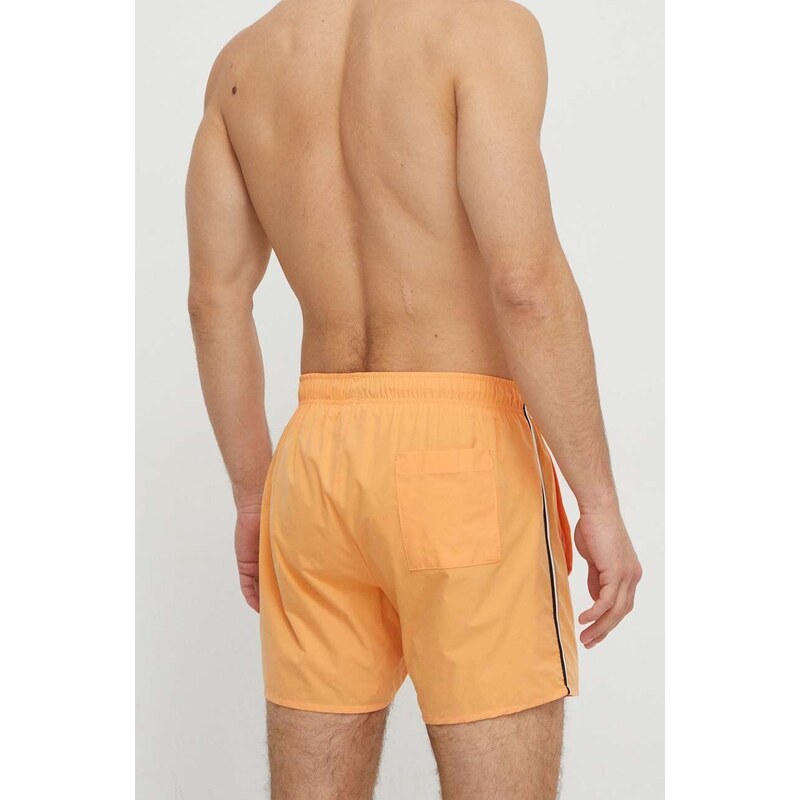 BOSS pantaloncini da bagno colore arancione