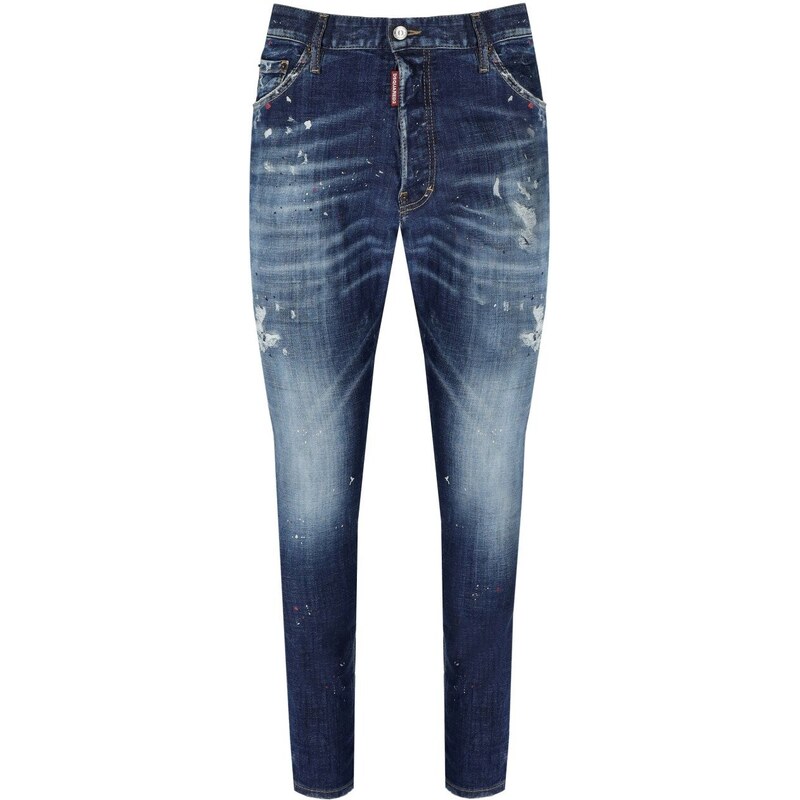 Jeans Relax Long Crotch Blu Dsquared2