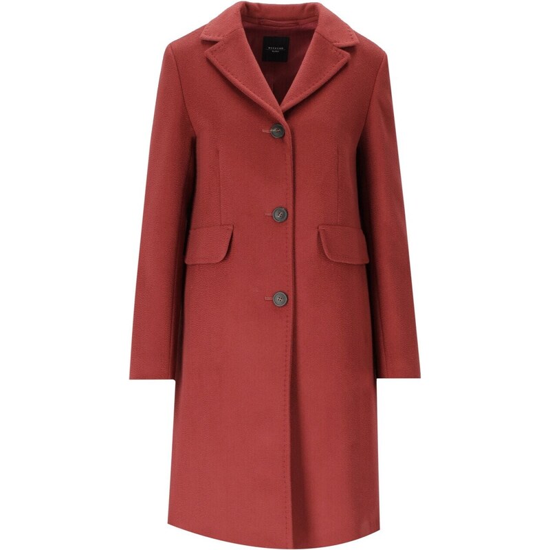 Cappotto Tevere Rosso Max Mara Weekend