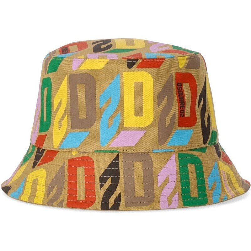 Cappello D2 Monogram Multicolore Dsquared2