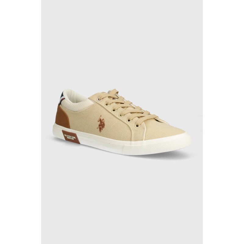 U.S. Polo Assn. sneakers BASTER colore beige BASTER001M 4TH2