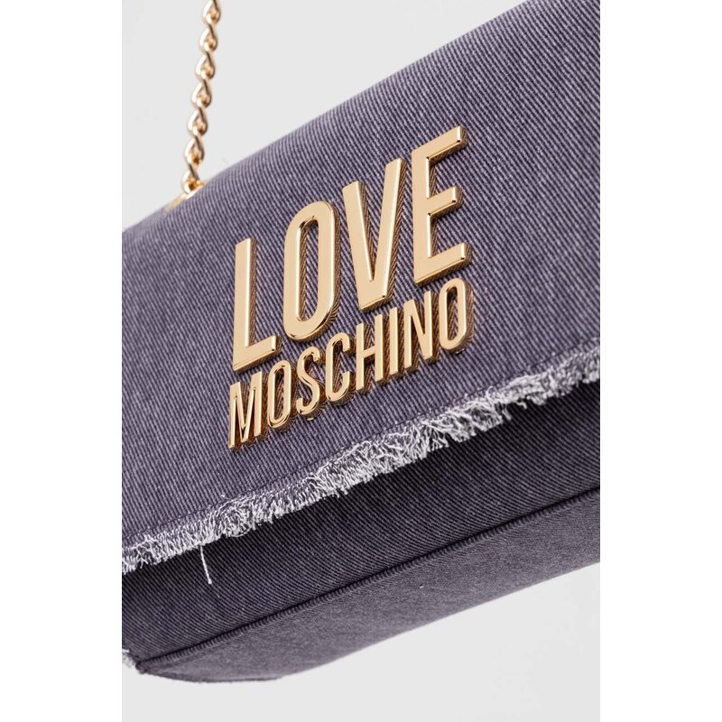 Love Moschino borsetta colore violetto