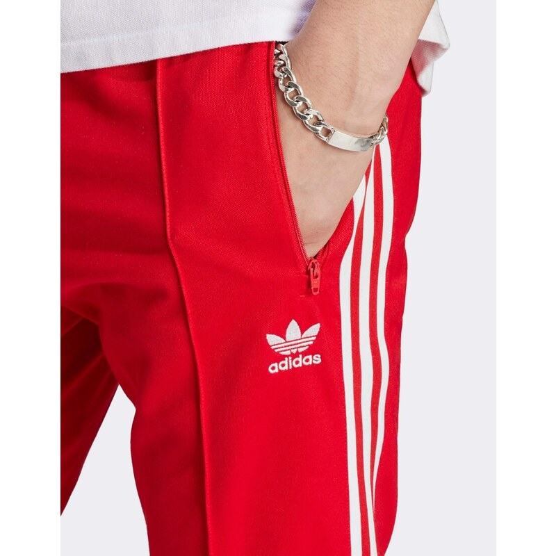 adidas Originals - Adicolor Classics Beckenbauer - Pantaloni della tuta rossi-Rosso