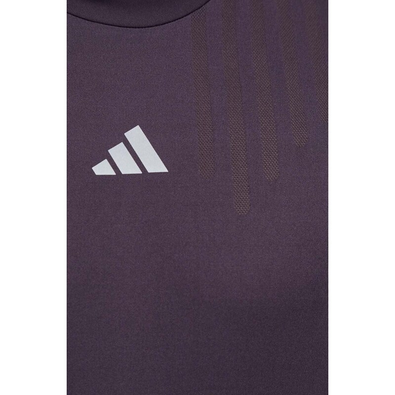 adidas Performance maglietta da allenamento HIIT colore violetto IL7131