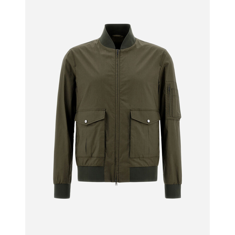 Herno BOMBER IN LIGHT COTTON STRETCH