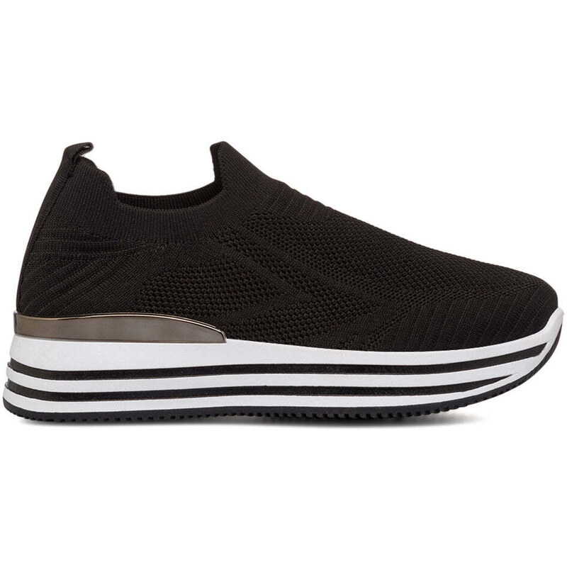 nike huarache nere con suola bianca