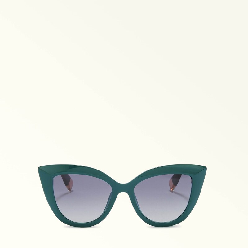 Furla Sunglasses Occhiali Da Sole Jasper Verde Acetato Biologico + Nylon Donna