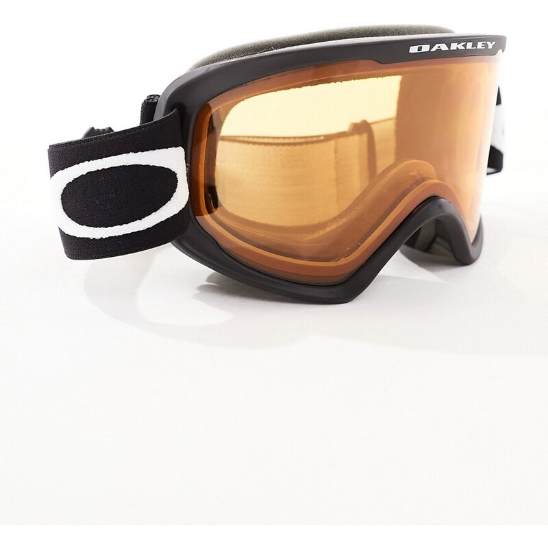 Oakley - O-Frame 2.0 - Maschera da sci nera e arancione-Nero