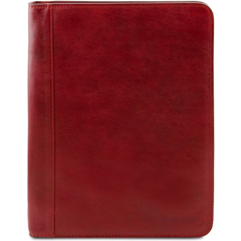 Tuscany Leather TL141287 Luigi XIV - Portadocumenti con cerniera Rosso