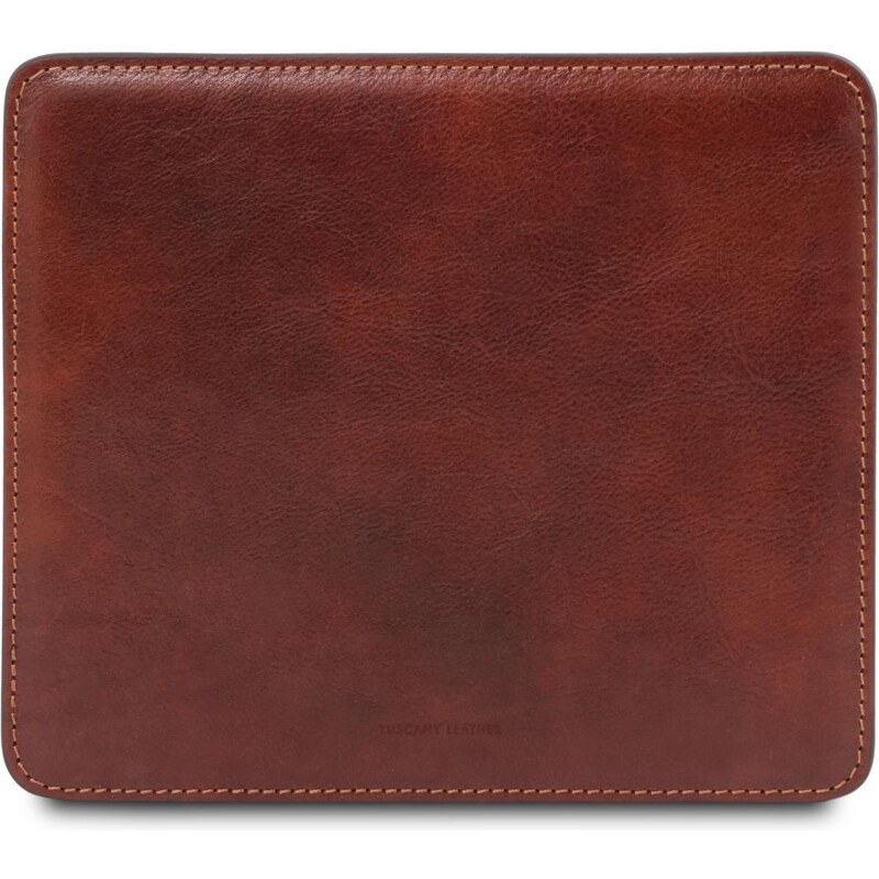 Tuscany Leather TL141891 Tappetino per mouse in pelle Marrone