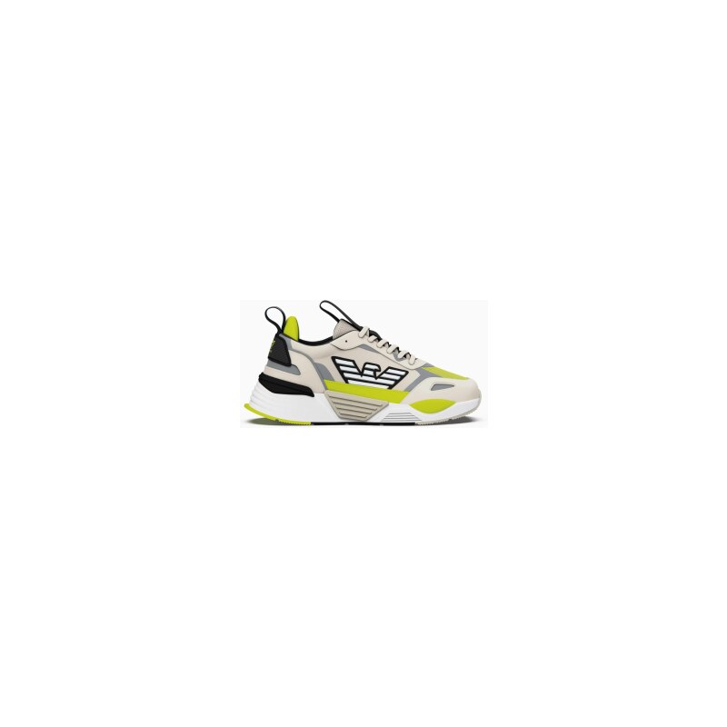 Sneakers beige lime ea7 ace runner scarpe x8x070-xk165 40