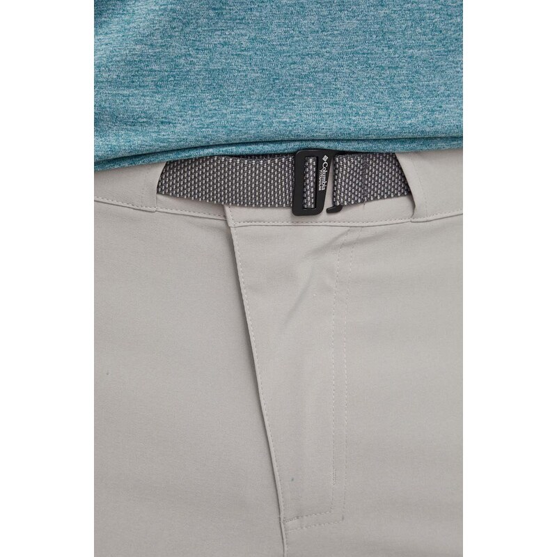 Columbia pantaloncini da esterno M Titan Pass colore grigio 1886441