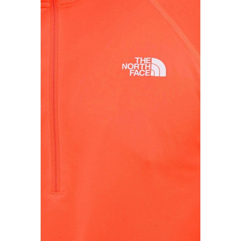 The North Face felpa da sport Flex II colore arancione