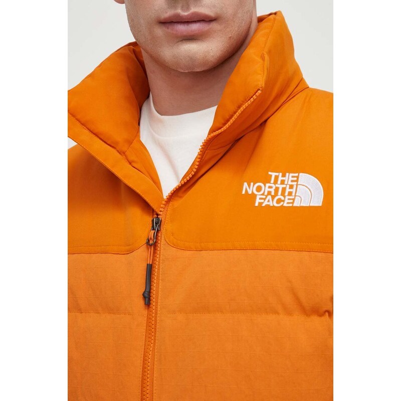 The North Face piumino colore arancione