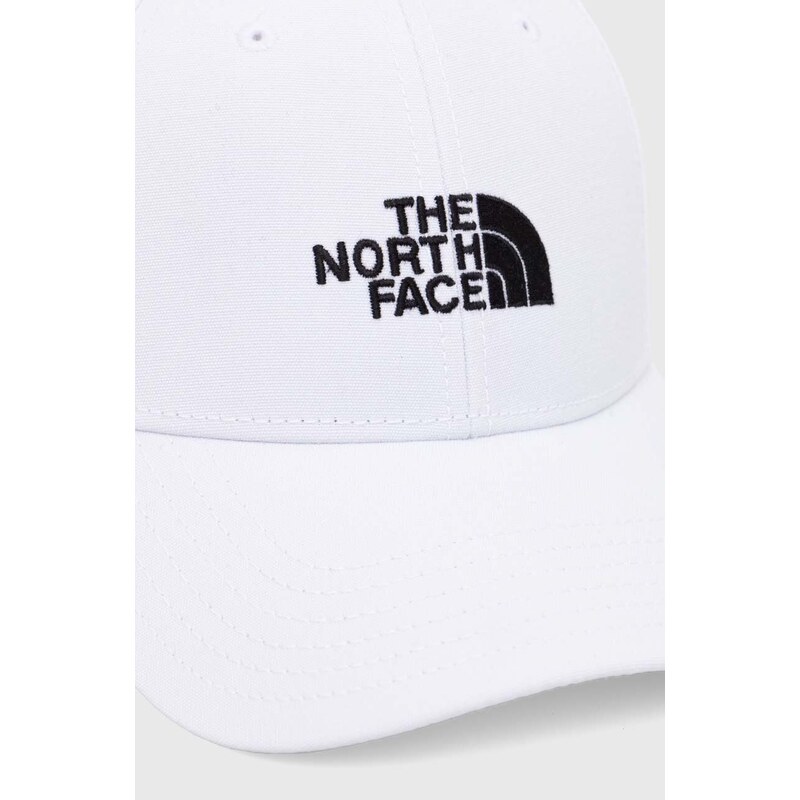 The North Face berretto da baseball Recycled 66 Classic Hat colore bianco con applicazione NF0A4VSVFN41