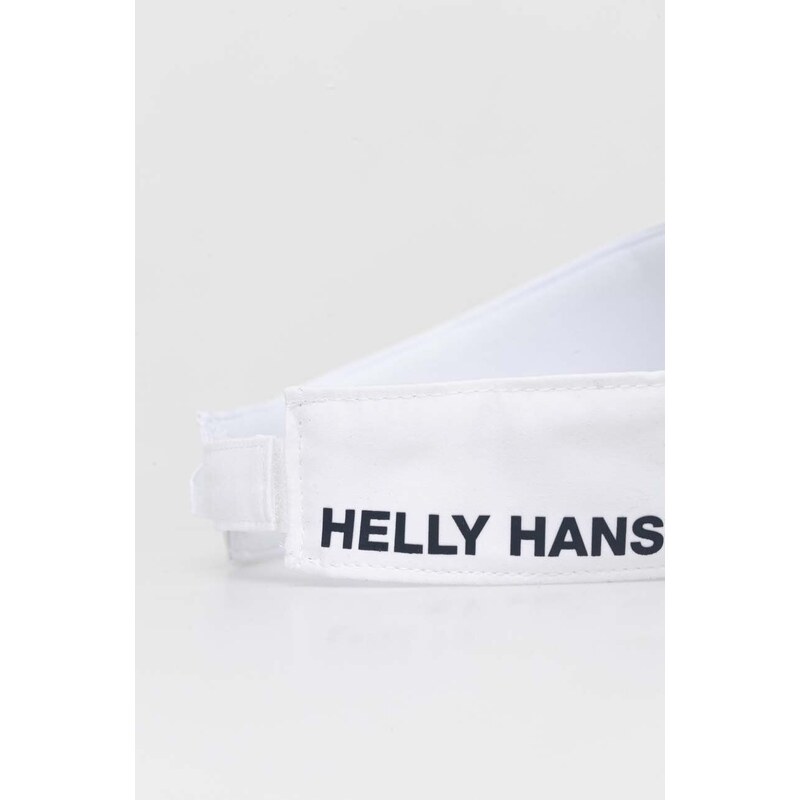 Helly Hansen visiera colore bianco 67434