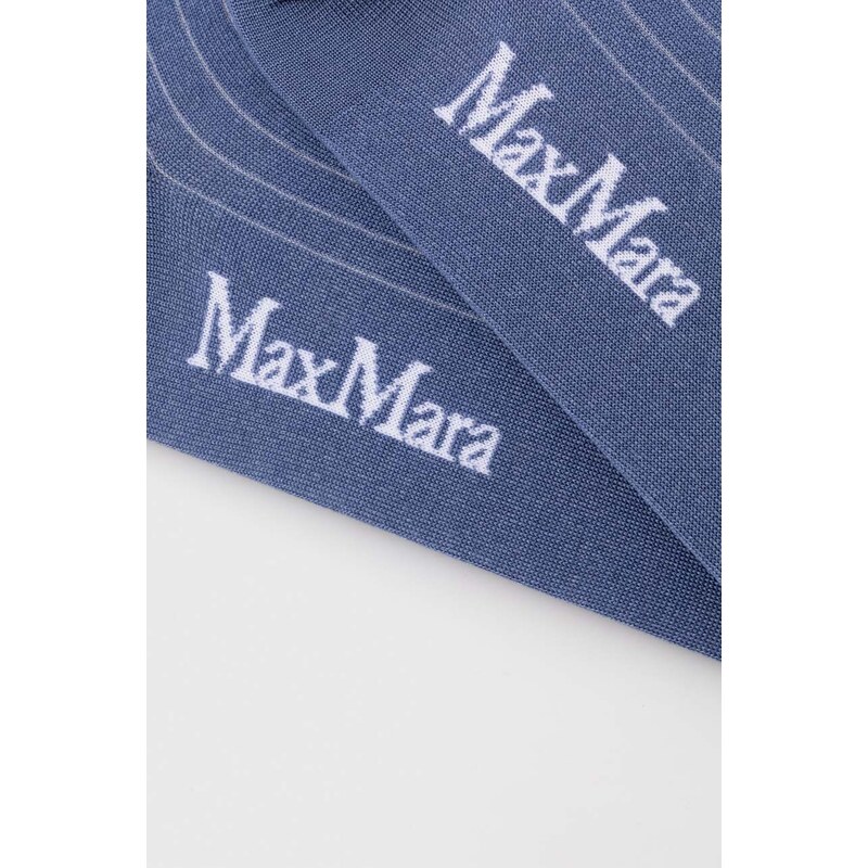 Max Mara Leisure calzini donna colore blu