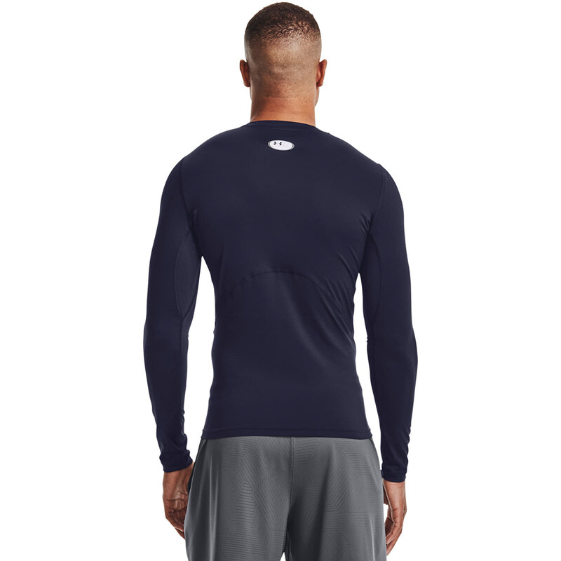 Maglietta Under Armour Hg Armour Comp Ls Navy L