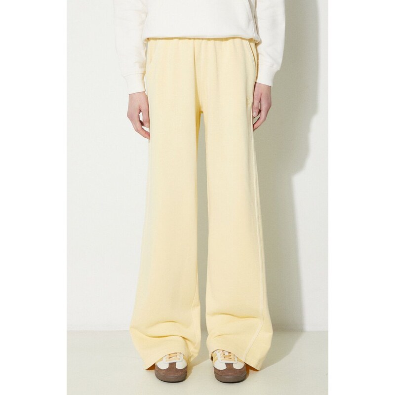 adidas Originals pantaloni da jogging in cotone colore giallo IR6020