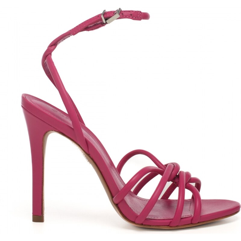 Schutz sandali donna con cinturino alla caviglia pink