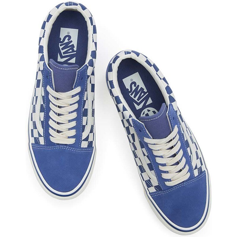 Vans scarpe da ginnastica Old Skool 36 uomo colore blu VN000CT9MBL1