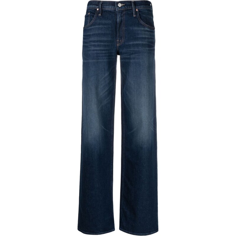 Mother Jeans dritti The Down Low Spinner Heel