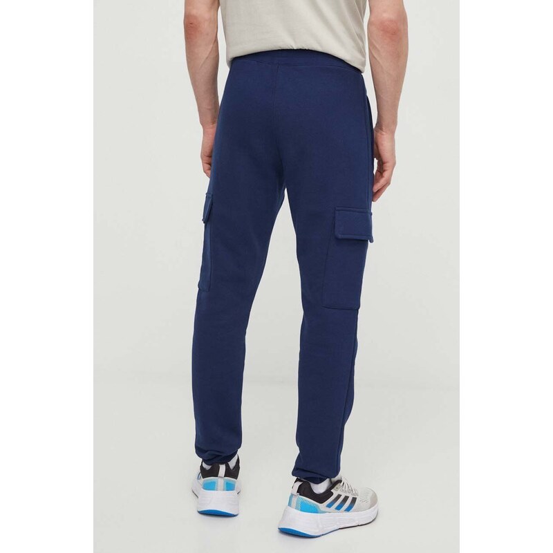adidas Originals joggers Trefoil Essentials Cargo Pants colore blu con applicazione IP2757