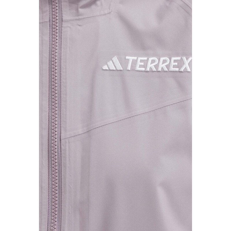adidas TERREX giacca impermeabile Multi donna colore violetto IP1485