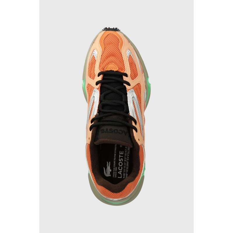 Lacoste sneakers L003 2K24 Textile colore arancione 47SMA0013