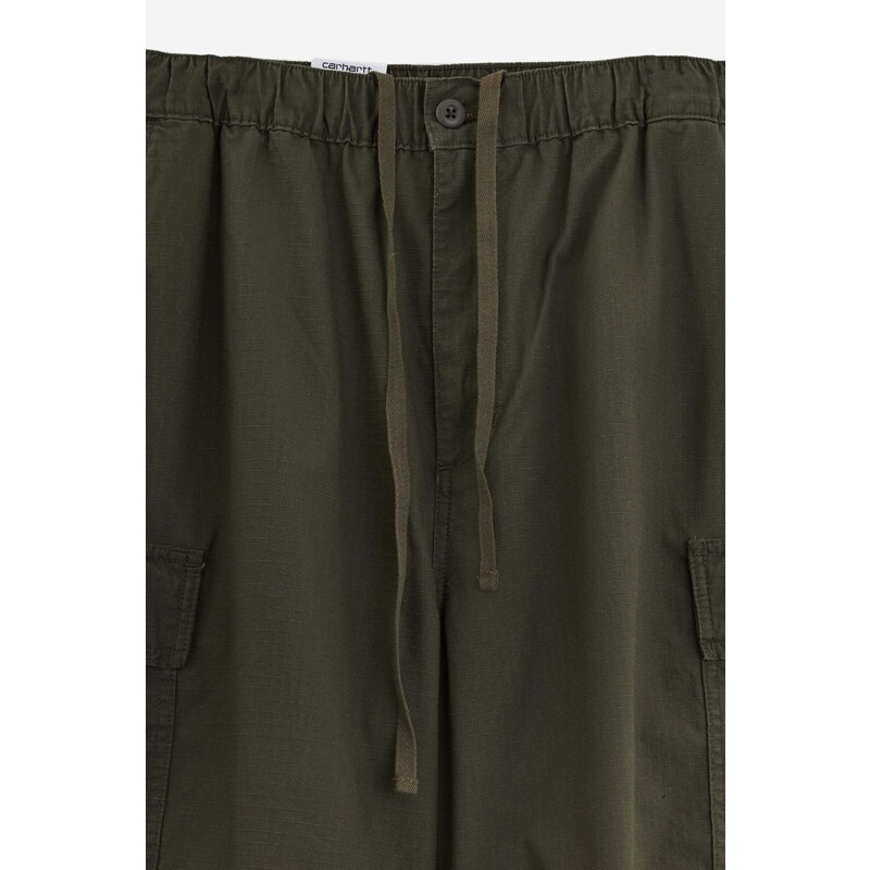 Carhartt WIP Pantalone JET CARGO in cotone verde