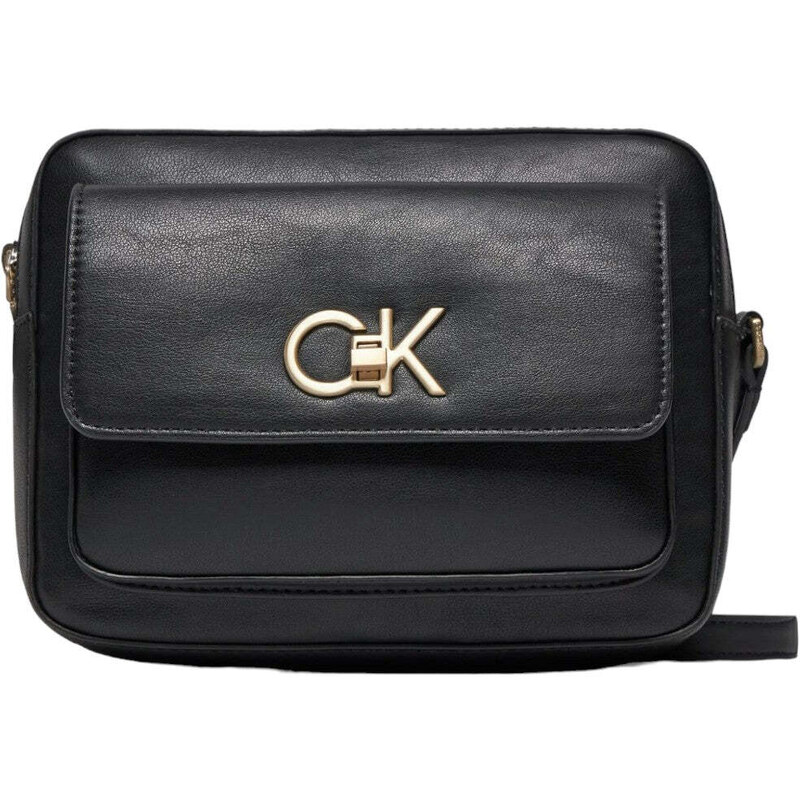 Calvin Klein borsa camera bag flap nera K60K611083