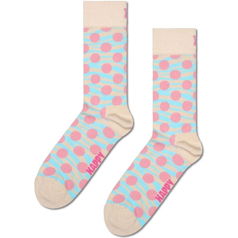 Happy Socks calzini Tiger Dot Sock colore rosa