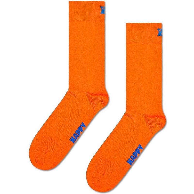 Happy Socks calzini Solid Sock colore arancione
