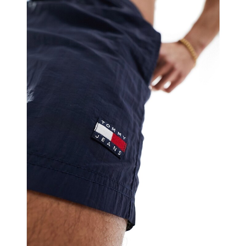 Costume uomo a pantaloncino modello "cavallucci marini" stampati