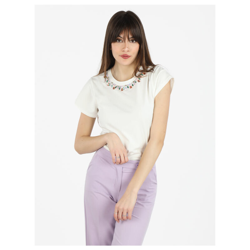 T shirt colorate donna top
