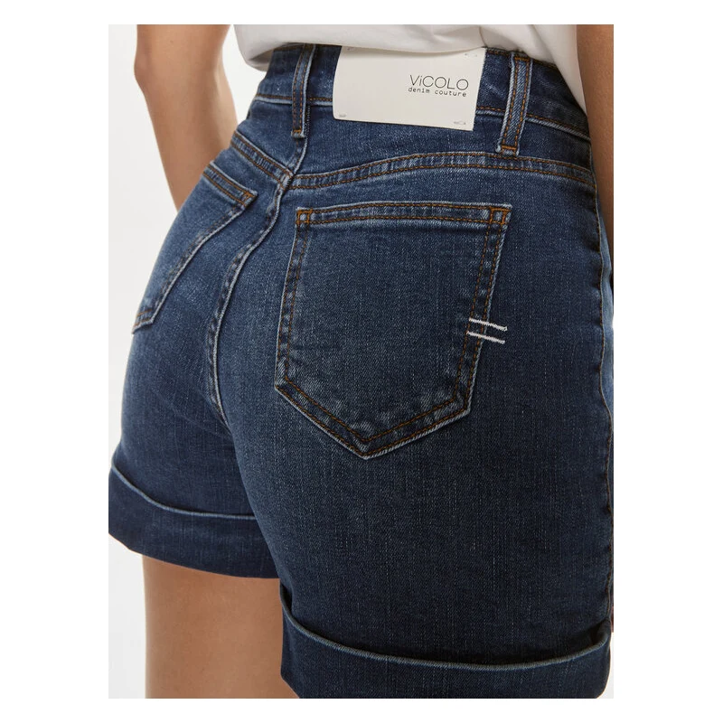 Denim Shorts Vicolo Denim Couture Vicolo Denim Shorts In Blue ModeSens - Main Image