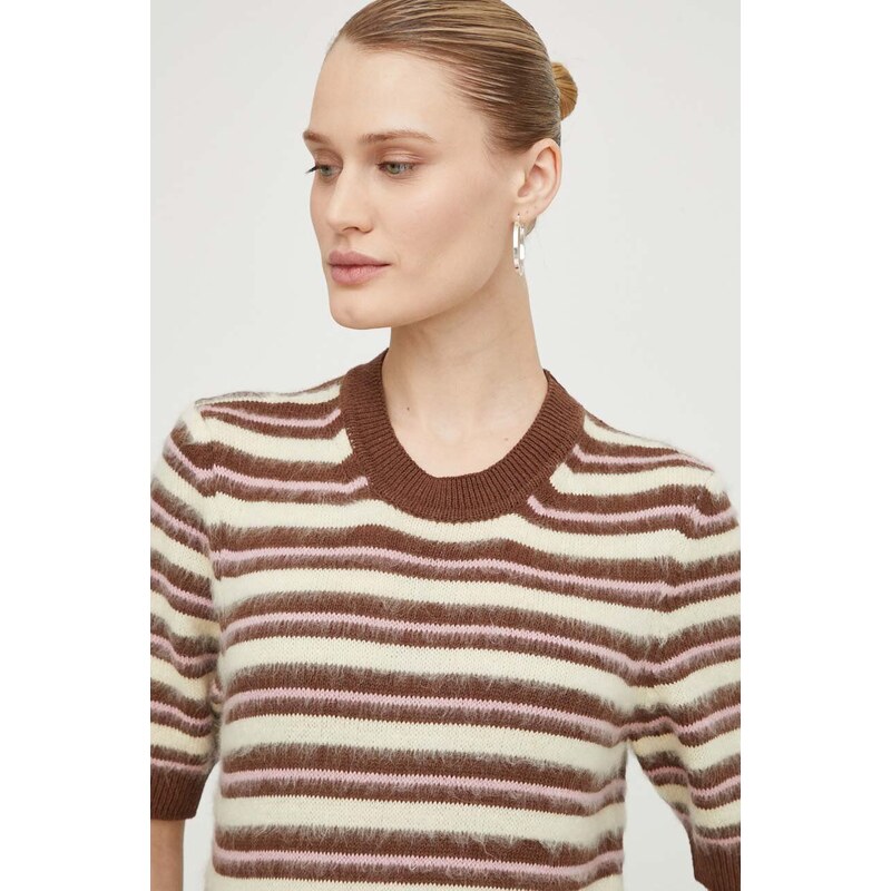 Samsoe Samsoe maglione donna colore marrone