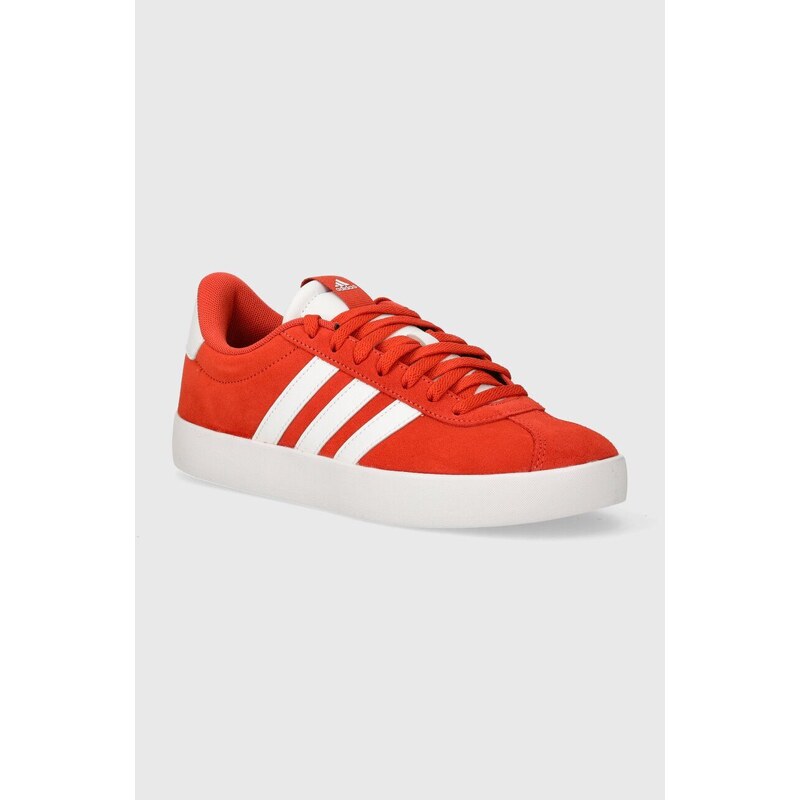 adidas sneakers COURT colore rosso ID9185