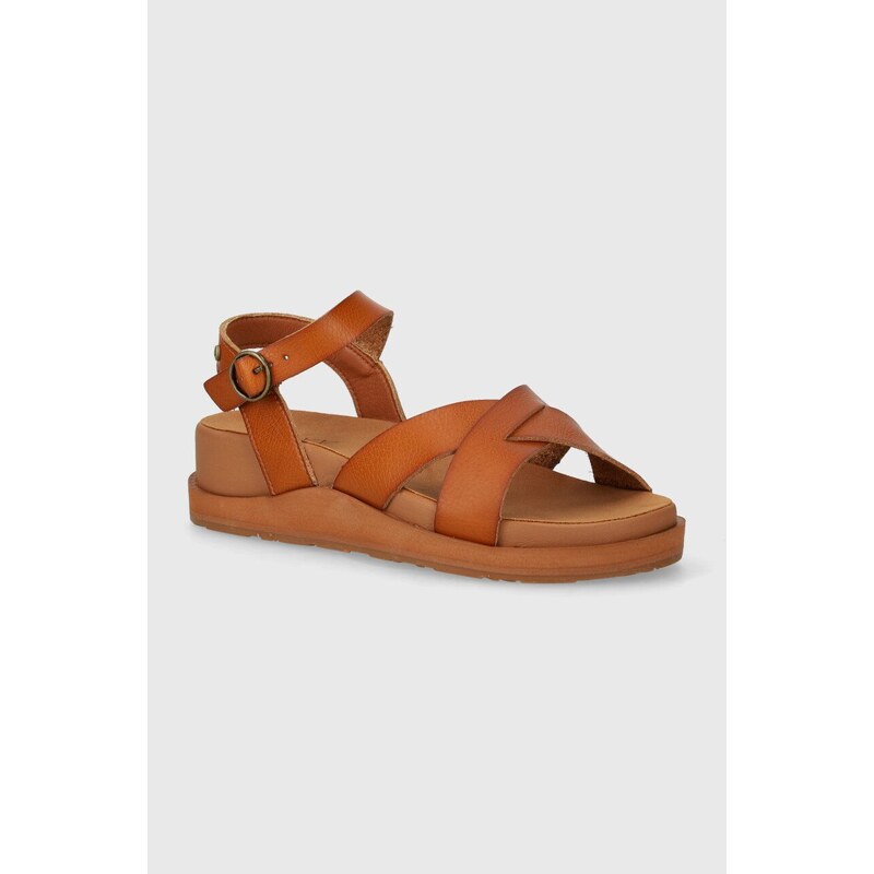 Roxy sandali donna colore marrone ARJL200848