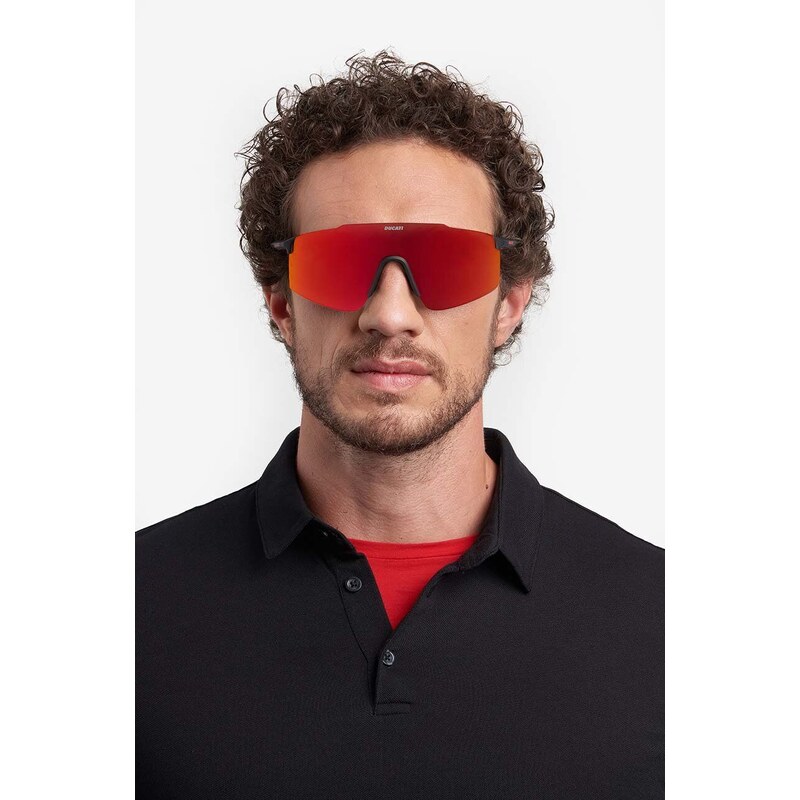 Carrera occhiali da sole uomo colore rosso