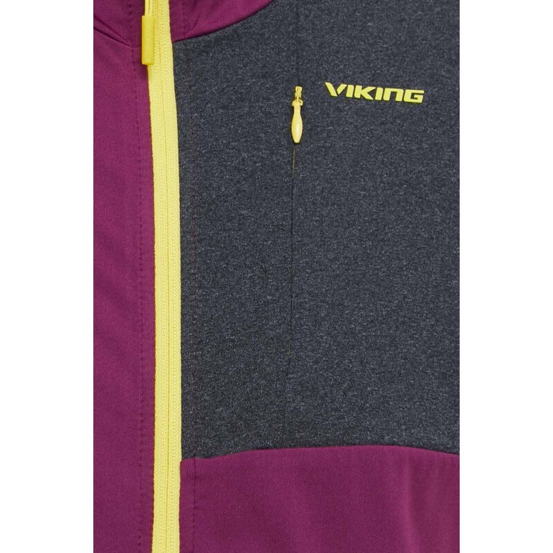 Viking felpa da sport Tacoma colore violetto con cappuccio