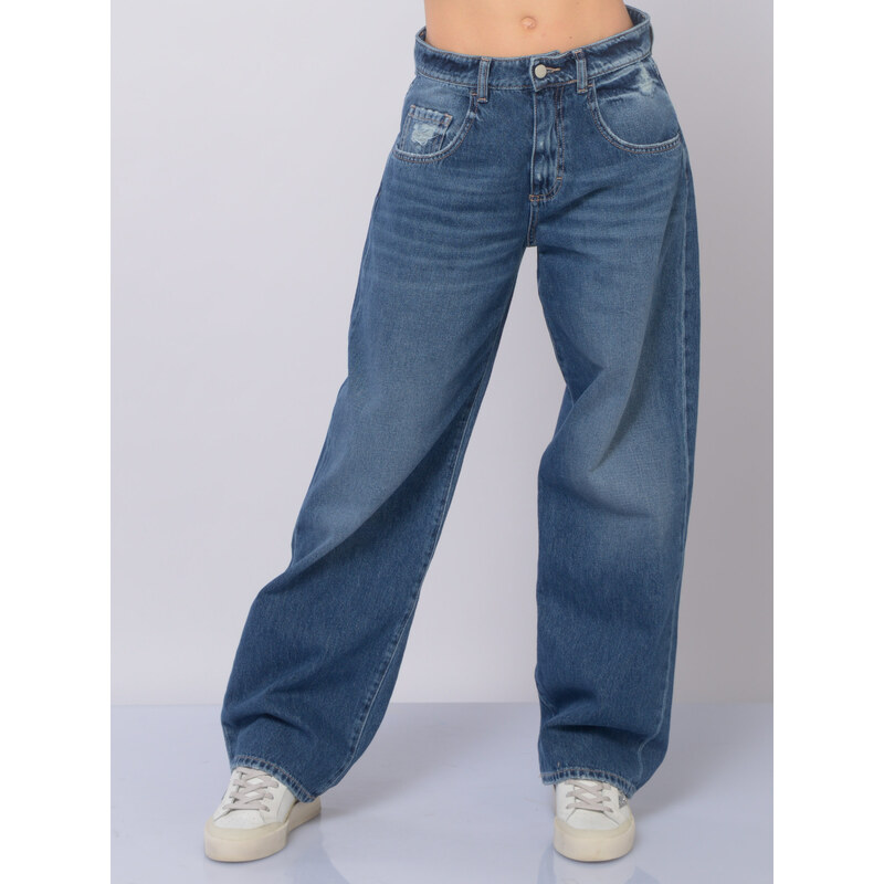 jeans da donna Icon Denim Bea con rotture