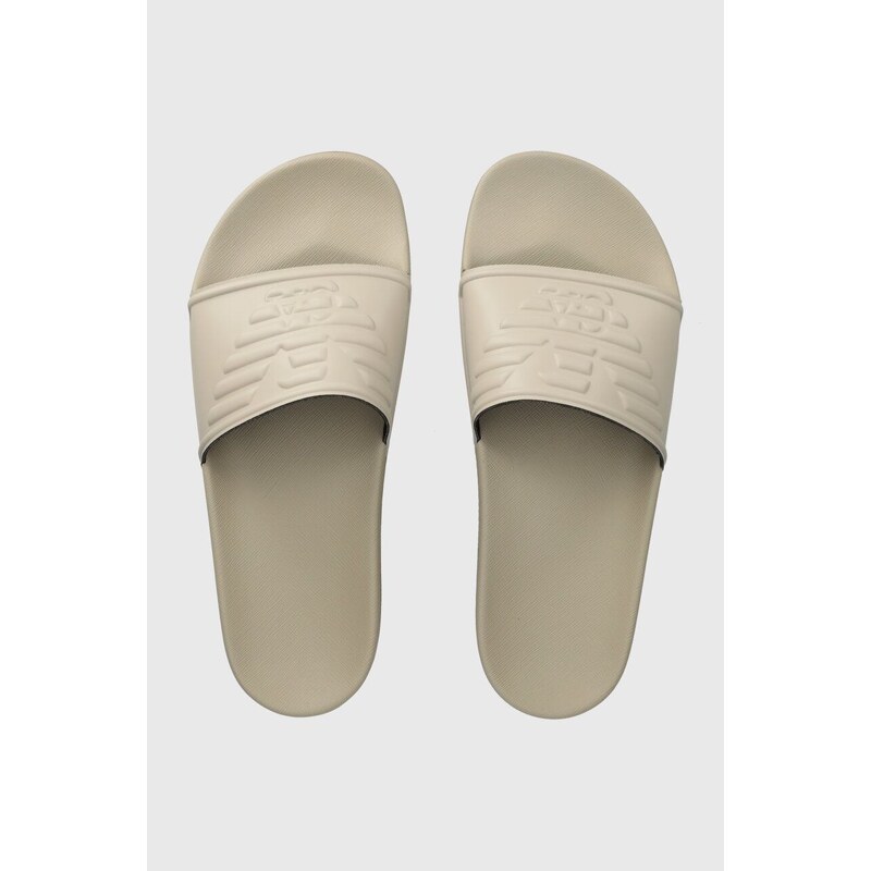 Emporio Armani Underwear ciabatte slide colore beige XVPS08 XN747 N840