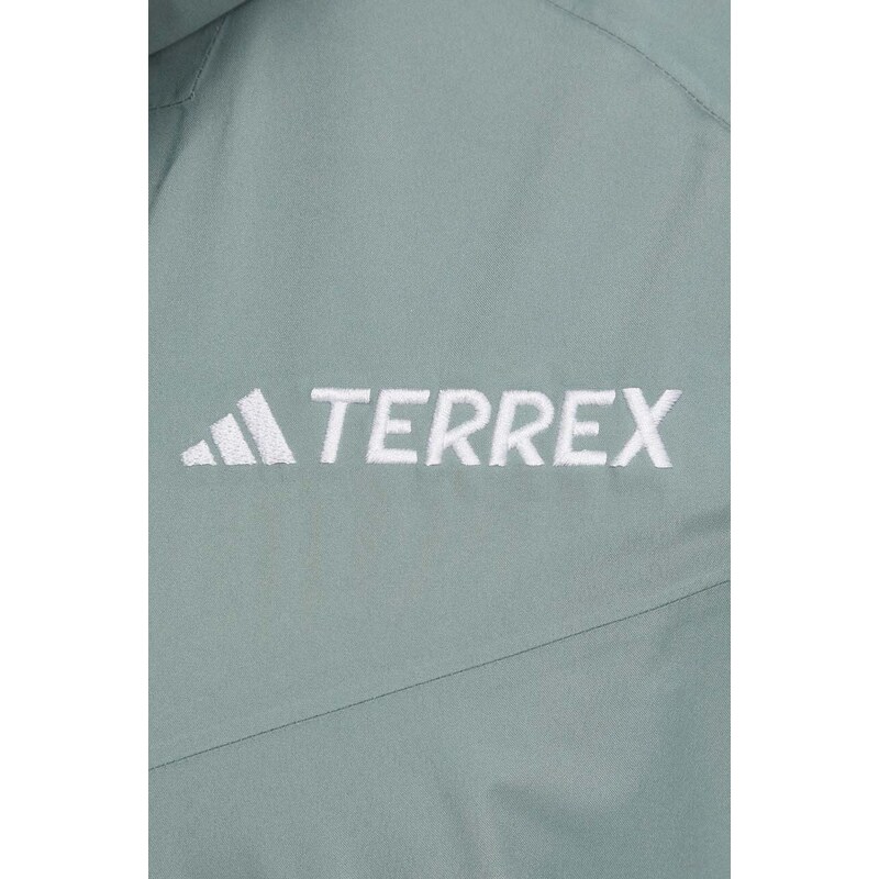 adidas TERREX giacca impermeabile Multi uomo colore verde IN4771