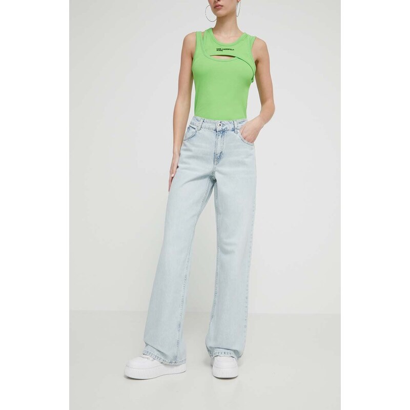 Karl Lagerfeld Jeans jeans donna colore blu